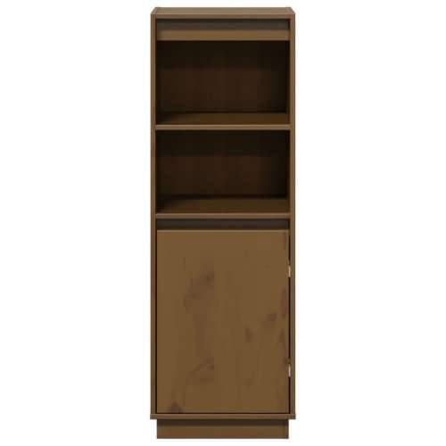 Visoka komoda boja meda 37 x 34 x 110 cm od masivne borovine boja meda 1 Cijena