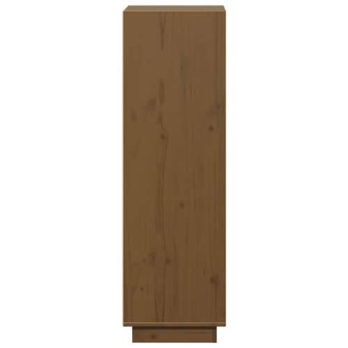 Visoka komoda boja meda 37 x 34 x 110 cm od masivne borovine boja meda 1 Cijena
