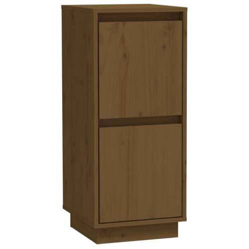 Komoda smeđa boja meda 31,5 x 34 x 75 cm od masivne borovine - boja meda 1 Cijena