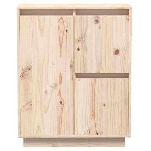 Komoda 60 x 34 x 75 cm od masivne borovine - Smeđa 1 Cijena