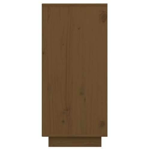 Komoda smeđa boja meda 60 x 34 x 75 cm od masivne borovine - boja meda 1 Cijena