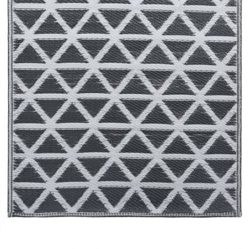 Vanjski tepih crni 190 x 290 cm PP Cijena