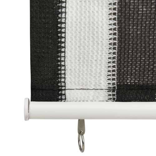 312679 Outdoor Roller Blind 60x140 cm Anthracite and White Stripe Cijena