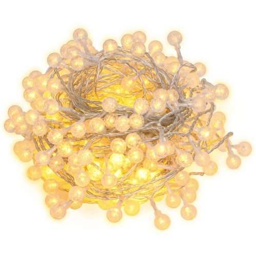 Vilinski rasvjetni lanac 40 m 400 LED topli bijeli 8 funkcija Cijena