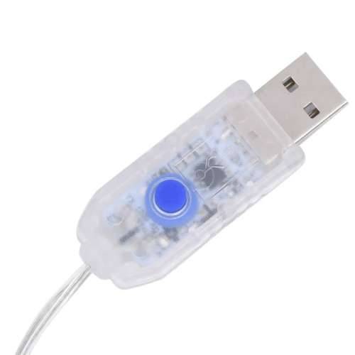 Vilinski rasvjetni lanac 40 m 400 LED topli bijeli 8 funkcija Cijena