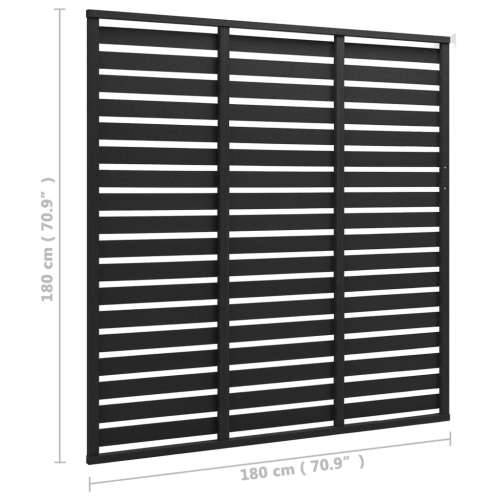 Panel za ogradu WPC 180 x 180 cm crni Cijena