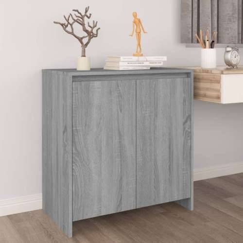 Komoda boja hrasta sonome 70x41x75 cm od konstruiranog drva - Sivi hrast sonoma 1 Cijena