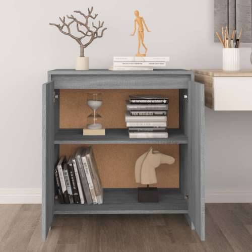 Komoda boja hrasta sonome 70x41x75 cm od konstruiranog drva - Sivi hrast sonoma 1 Cijena