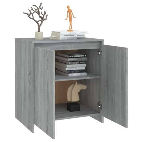 Komoda boja hrasta sonome 70x41x75 cm od konstruiranog drva - Sivi hrast sonoma 1 Cijena