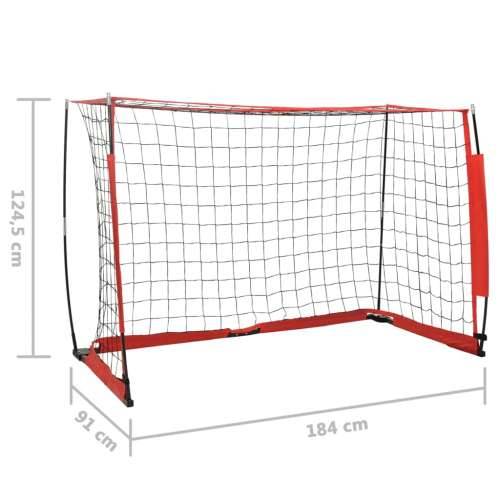 Nogometni gol 184 x 91 x 124,5 cm čelični 184 x 91 x 124.5 cm 1 Cijena
