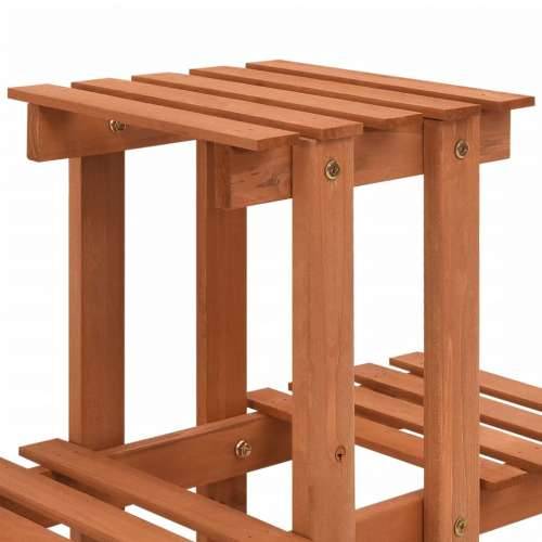 Stalak za biljke 83 x 25 x 132 cm od masivne jelovine - 83 x 25 x 132 cm 1 Cijena