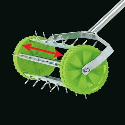 Draper Tools prozračivač za travnjak s valjkom/šiljcima 450 mm zeleni Cijena