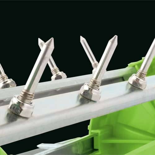 Draper Tools prozračivač za travnjak s valjkom/šiljcima 450 mm zeleni Cijena