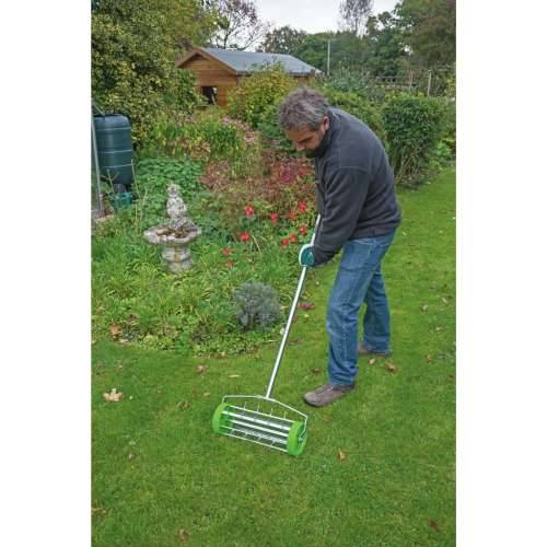 Draper Tools prozračivač za travnjak s valjkom/šiljcima 450 mm zeleni Cijena