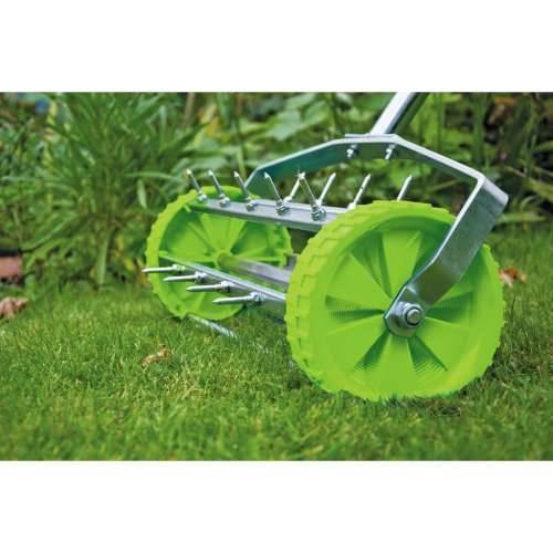 Draper Tools prozračivač za travnjak s valjkom/šiljcima 450 mm zeleni Cijena