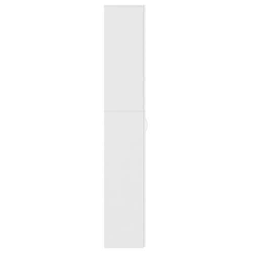 Uredski ormarić bijeli 60 x 32 x 190 cm konstruirano drvo - Bijela 60 x 32 x 190 cm 1 Cijena