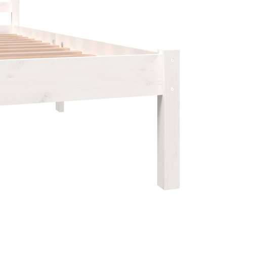 Okvir za krevet od borovine 180x200 cm bijeli veliki bračni Cijena