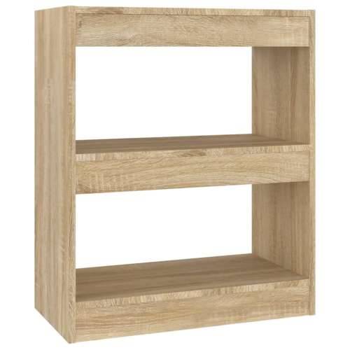 Ormarić za knjige / Paravan - Sobna pregrada boja hrasta 60x30x72 cm - sonoma hrast 1 Cijena