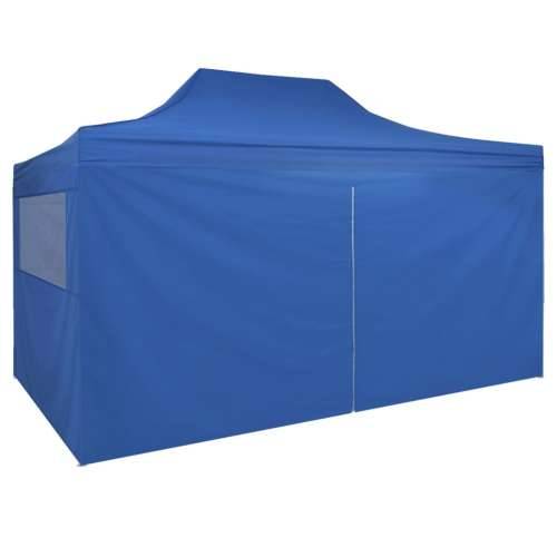 Sklopivi Pop-up Šator sa 4 Panela 3x4,5 m Plavi Cijena