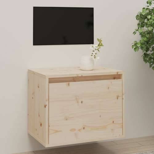 Zidni ormarić 45 x 30 x 35 cm od masivne borovine - Smeđa 1 Cijena