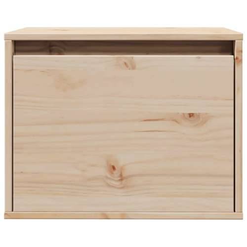 Zidni ormarić 45 x 30 x 35 cm od masivne borovine - Smeđa 1 Cijena