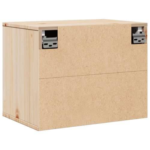 Zidni ormarić 45 x 30 x 35 cm od masivne borovine - Smeđa 1 Cijena