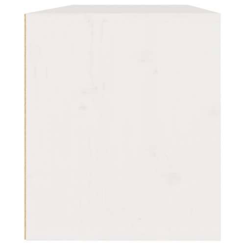 Zidni ormarići 2 kom bijeli 45 x 30 x 35 cm od masivne borovine - Bijela 2 1 Cijena