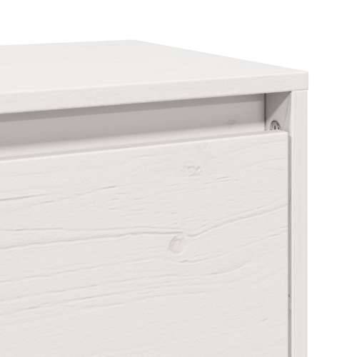 Zidni ormarići 2 kom bijeli 45 x 30 x 35 cm od masivne borovine - Bijela 2 1 Cijena