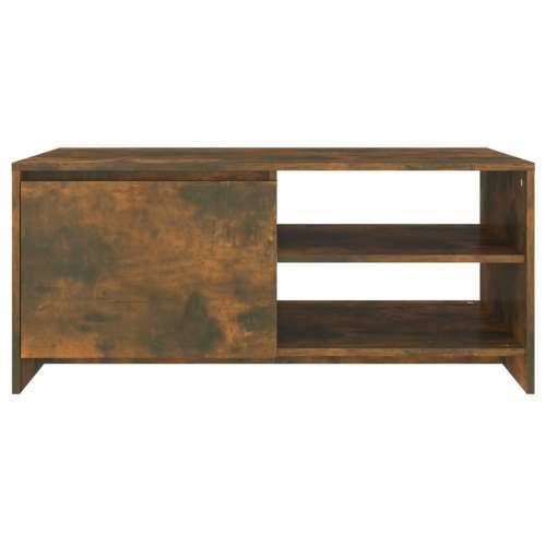 Stolić za kavu boja hrasta 102x50x45 cm konstruirano drvo - Dimljeni hrast 1 Cijena