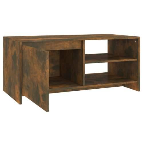 Stolić za kavu boja hrasta 102x50x45 cm konstruirano drvo - Dimljeni hrast 1 Cijena