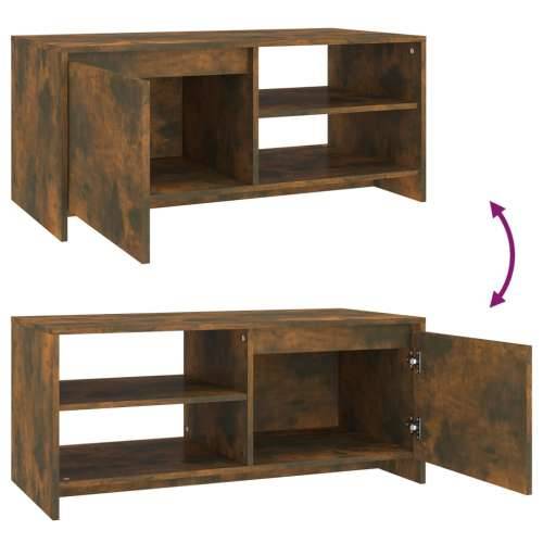 Stolić za kavu boja hrasta 102x50x45 cm konstruirano drvo - Dimljeni hrast 1 Cijena