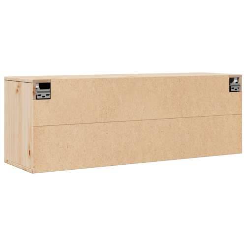 Zidni ormarić 100 x 30 x 35 cm od masivne borovine Prirodna 1 Cijena