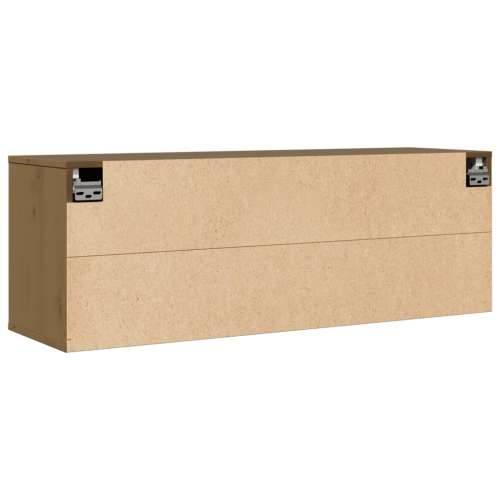 Zidni ormarić boja meda 100 x 30 x 35 cm od masivne borovine - boja meda 1 Cijena