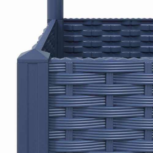 Vrtna sadilica s rešetkom plava siva 120 x 40 x 136 cm PP - Plavo-siva 120 x 40 x 136 cm 1 Cijena