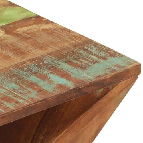 Bočni stolić 35 x 35 x 55 cm od masivnog obnovljenog drva - 1 masivno obnovljeno drvo Cijena