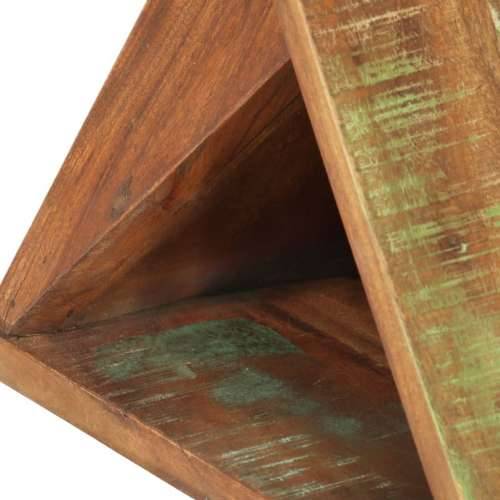 Bočni stolić 35 x 35 x 55 cm od masivnog obnovljenog drva - 1 masivno obnovljeno drvo Cijena