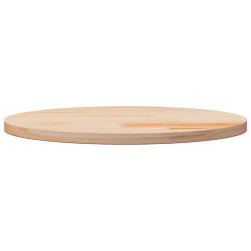 Ploča za stol Ø 60 x 2,5 cm od masivne borovine - Prirodna Ø 60 x 2.5 cm 1 Cijena