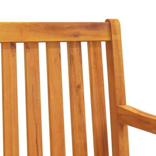Vrtna klupa 219 cm od masivnog bagremovog drva - 219 x 55.5 x 90 cm 1 Cijena