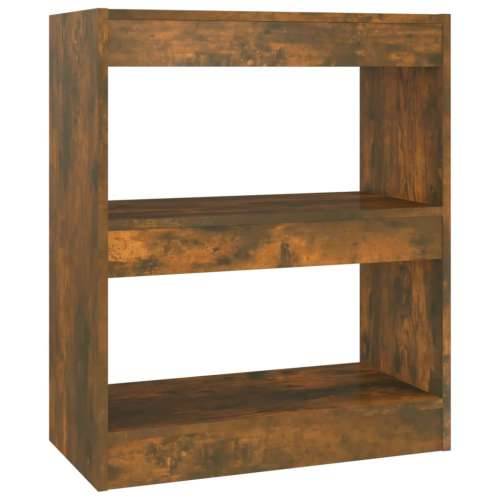 Ormarić za knjige / pregrada boja dimljenog hrasta 60x30x72 cm - Dimljeni hrast 1 Cijena