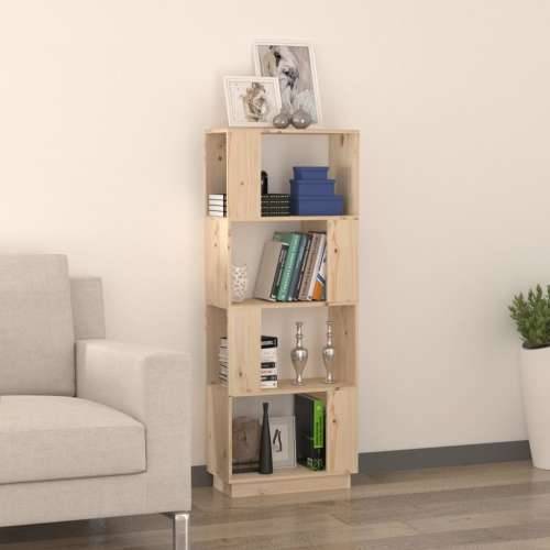 Ormarić za knjige / Paravan - Sobna pregrada 51 x 25 x 132 cm od borovine - Prirodna 1 Cijena