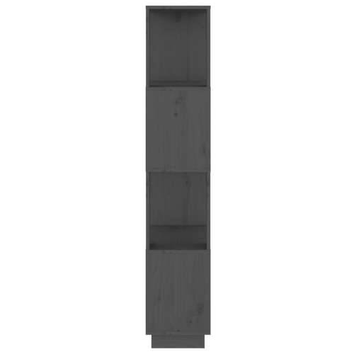 Ormarić za knjige / pregrada sivi 51x25x132 cm od borovine Siva 1 Cijena