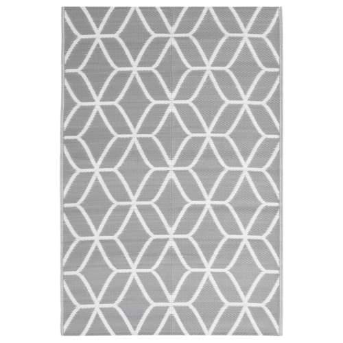 Vanjski tepih sivi 140 x 200 cm PP Cijena