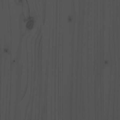 Noćni ormarić sivi 40 x 34 x 40 cm od masivne borovine Cijena