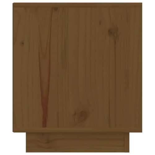 Noćni ormarić boja meda 40 x 34 x 40 cm od masivne borovine Cijena