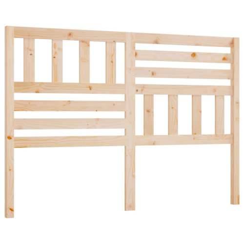 Uzglavlje za krevet 126 x 4 x 100 cm od masivne borovine - Prirodna 126 x 100 cm 1 Cijena
