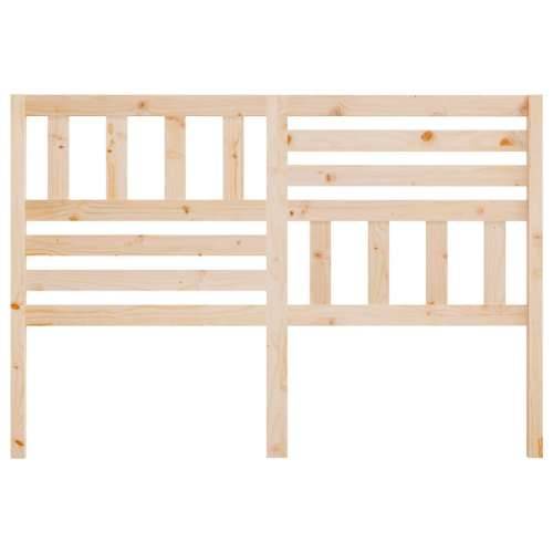 Uzglavlje za krevet 126 x 4 x 100 cm od masivne borovine - Prirodna 126 x 100 cm 1 Cijena
