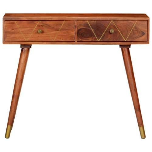 Konzolni stol od masivnog bagremovog drva 90 x 35 x 76 cm Cijena