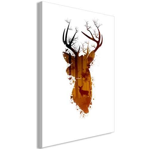 Slika - Deer in the Morning (1 Part) Vertical 60x90 Cijena