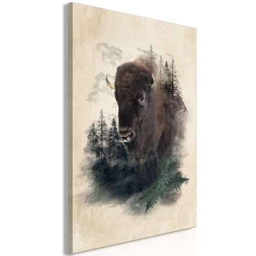 Slika - Stately Buffalo (1 Part) Vertical 60x90 Cijena