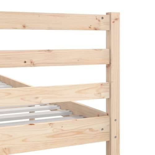 Okvir za krevet od masivnog drva 135 x 190 cm 4FT6 bračni Cijena